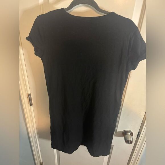 James Perse standard rolled sleeve t-shirt mini dress size m EUC - Picture 5 of 5
